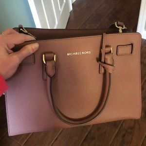 Mauve Michael Kors Purse